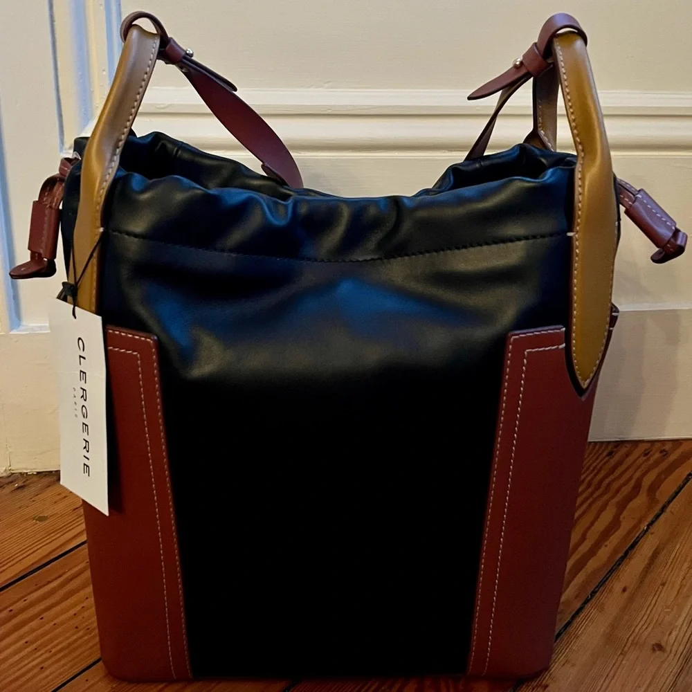 ***SOLD*** Clergerie Paris Manhattan Bag - Picture 4 of 9
